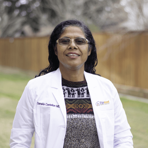 Dr. Danelia Castellon, family medicine provider at Fairmont Family Practice in La Porte, TX.